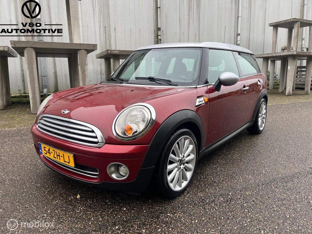 Mini Clubman 1.6 Cooper | Airco, Auto's, Voorwielaandrijving, Gebruikt, 4 cilinders, 4 stoelen
