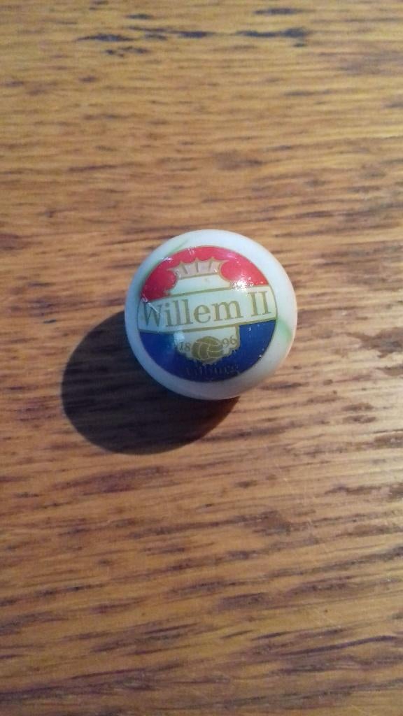 knikker willem II, Verzamelen, Ophalen of Verzenden, Gebruikt, Willem II, Overige typen