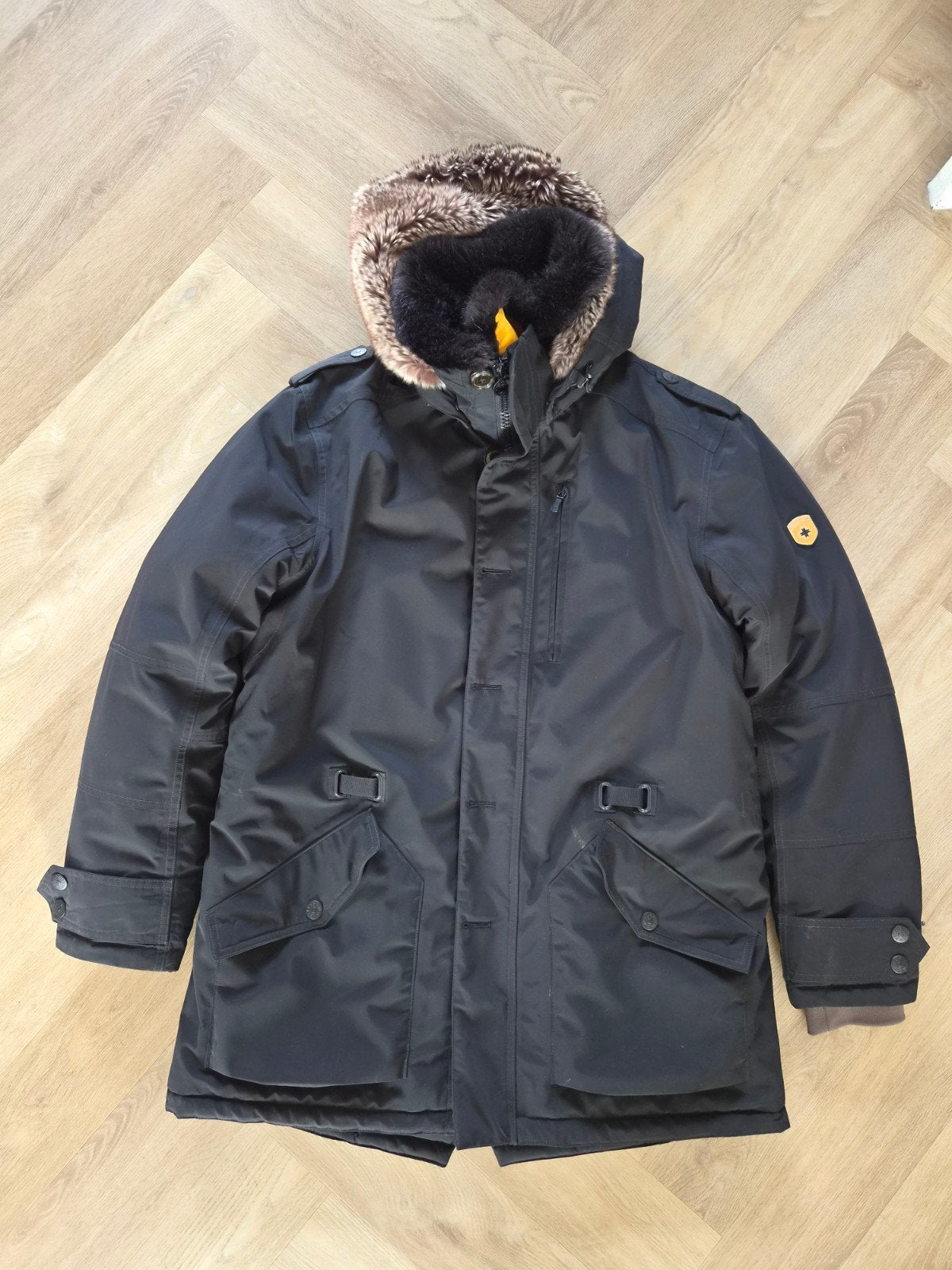 Te Koop: Wellensteyn RIVI winterjas – maat XL, Wellensteyn, Zwart, Maat 56/58 (XL), Ophalen of Verzenden
