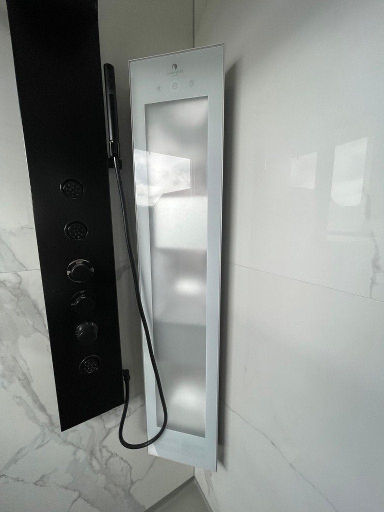 sunshower combi uv en infrarood, Ophalen, Zo goed als nieuw, Overige modellen, Minder dan 10 lampen