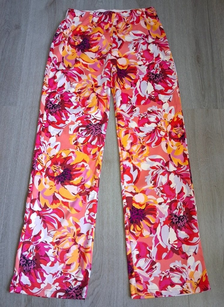 AMISU Kleurige Zomer-Broek maat 38, Kleding | Dames, Maat 38/40 (M), Meerkleurig, Ophalen of Verzenden, Zo goed als nieuw
