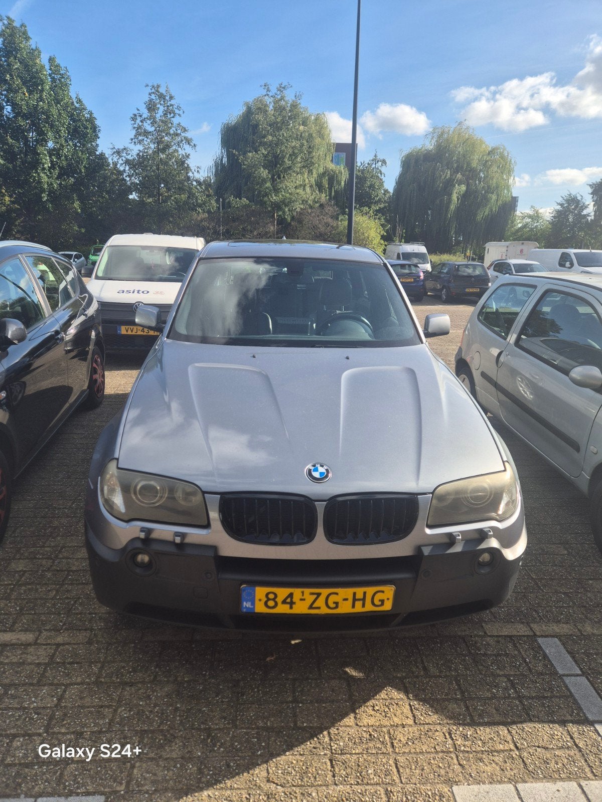 BMW X3 3.0 I AUT 2004 Grijs, Auto's, Automaat, 2000 kg, 231 pk, Vierwielaandrijving