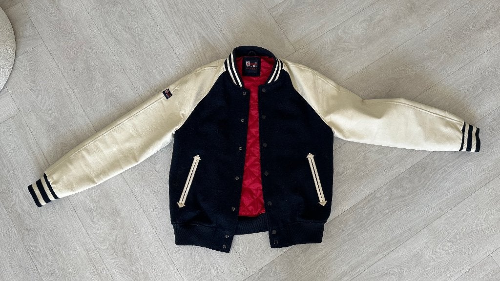 Superdry College Varsity bomberjack, Ophalen of Verzenden, Zo goed als nieuw, Superdry, Meerkleurig