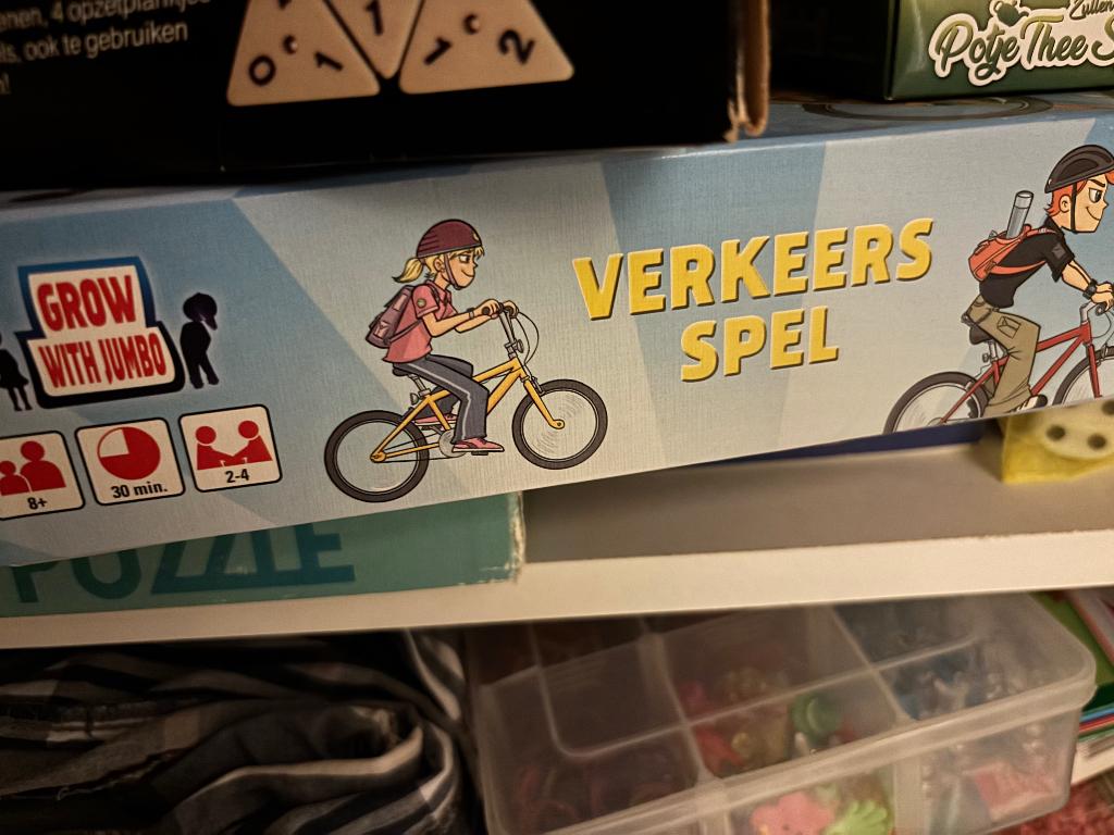 Verkeers spel, Ophalen, Zo goed als nieuw, Jumbo