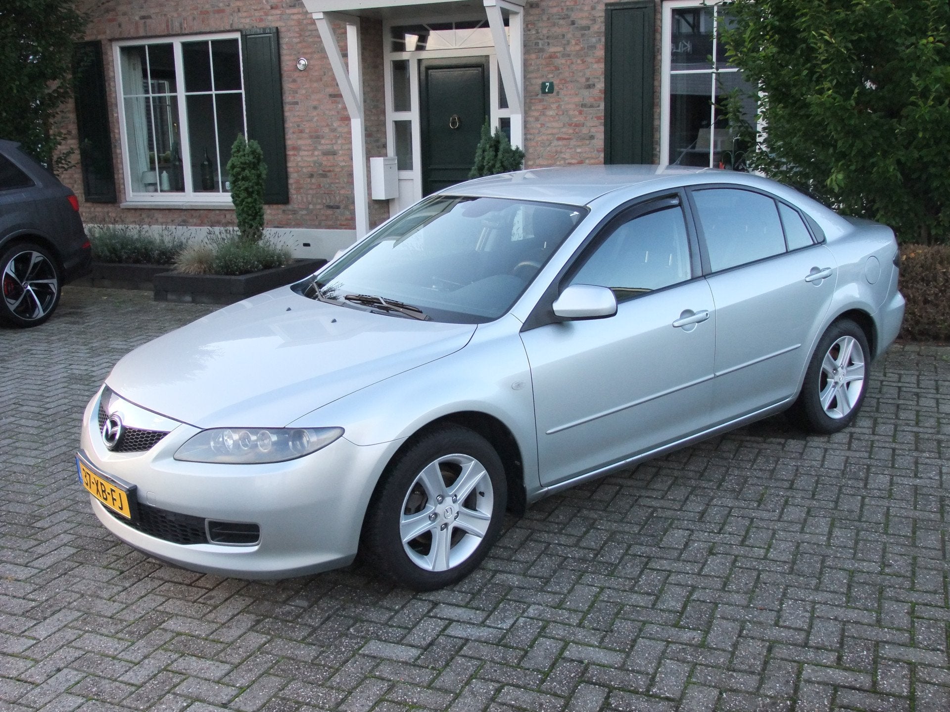 Mazda 6 Sport 1.8i Touring , Airco Ecc , Cruise control , Cv, Auto's, Stof, Gebruikt, Origineel Nederlands, Handgeschakeld