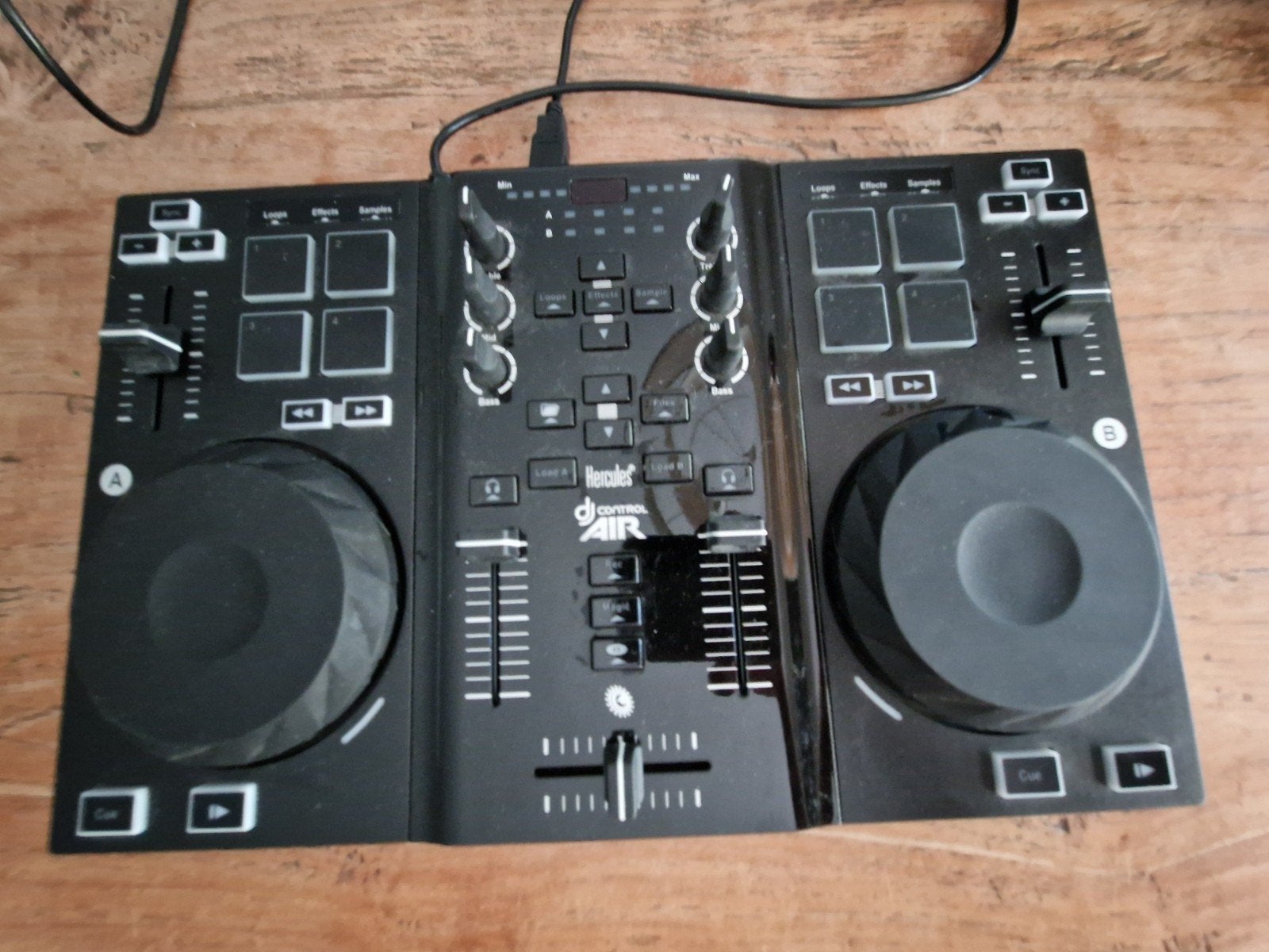 Hercules DJ Control Air Draaitafel - Complete DJ Set, Ophalen of Verzenden, Gebruikt, Draaitafel, Overige merken