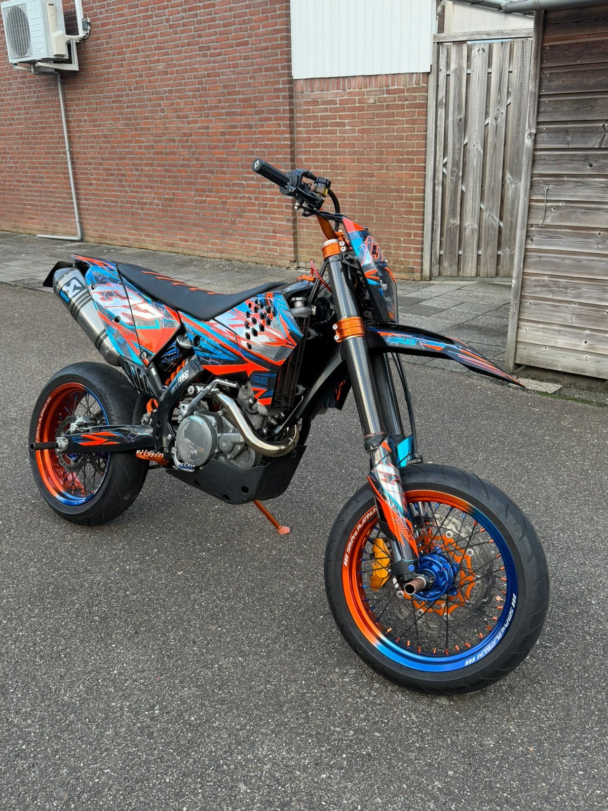 KTM EXC 450 Supermoto 2008 (A2), 450 cc, LED Verlichting, Gebruikt, Particulier