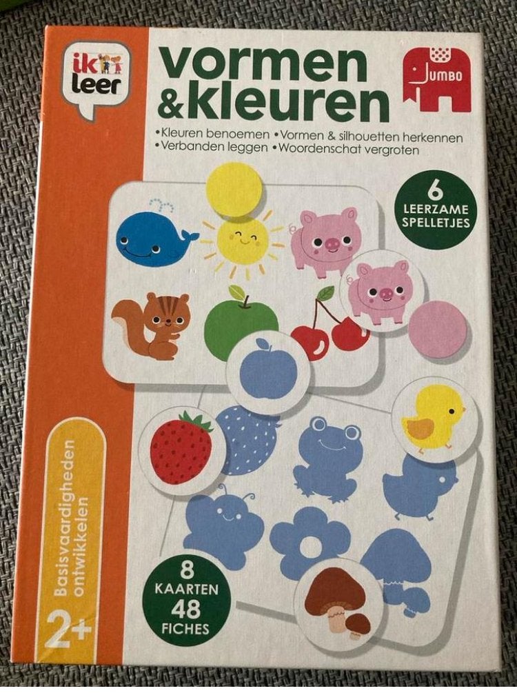 Jumbo vormen en kleuren, Ophalen of Verzenden, Gebruikt