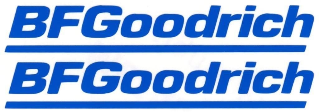 BF Goodrich sticker set #3, Verzenden