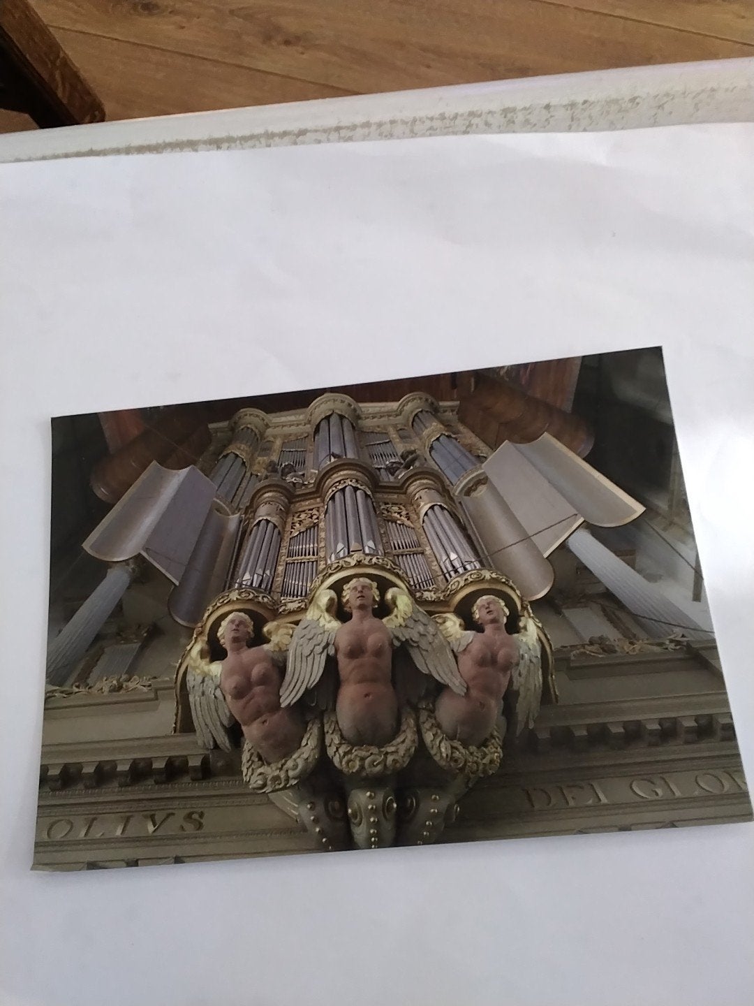 Ansichtkaart Grote Kerk Alkmaar - Orgel van Van Hagerbeer, Ophalen of Verzenden, 1980 tot heden, Gelopen, Noord-Holland