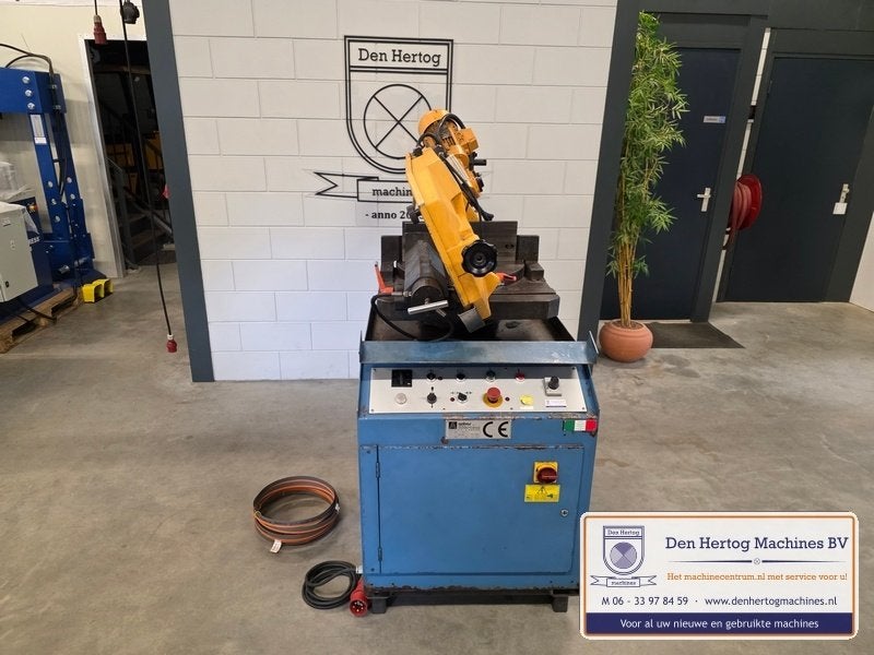 Anbas ZAC 330SA rond 300mm halfautomaat bandzaagmachine, Ophalen, Gebruikt, Afkortzaag, 30 tot 70 mm