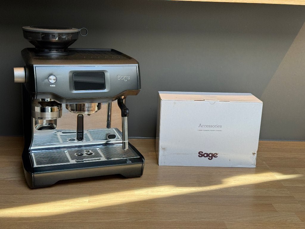Sage Oracle Touch Black Stainless, Service + Garantie, Espresso apparaat, 10 kopjes of meer