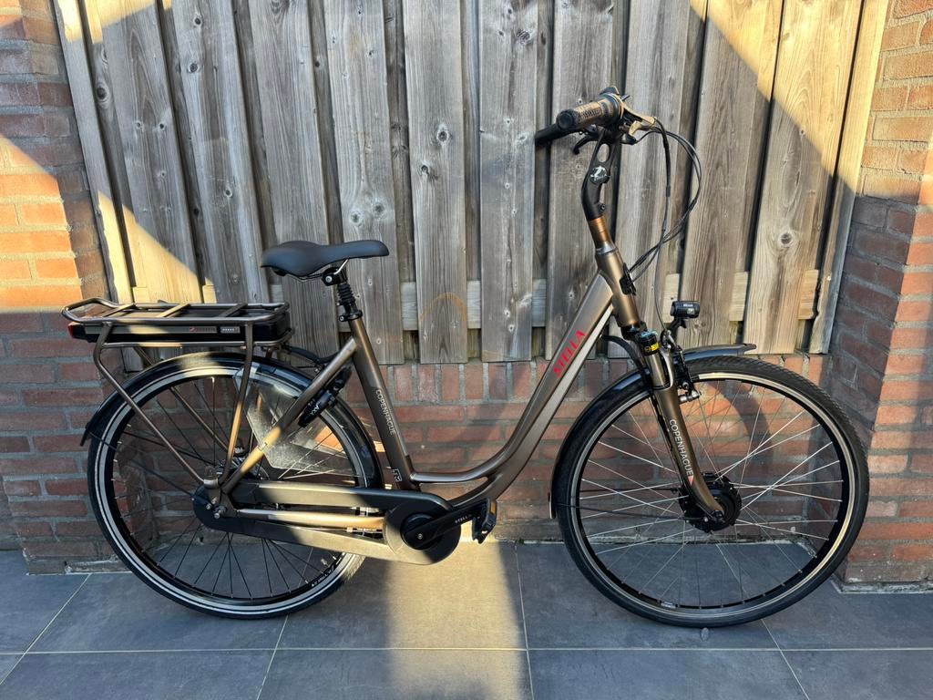 Stella Copenhague Elektrische fiets D53cm Accu 500Wh, 51 tot 55 cm, Ophalen of Verzenden, Zo goed als nieuw