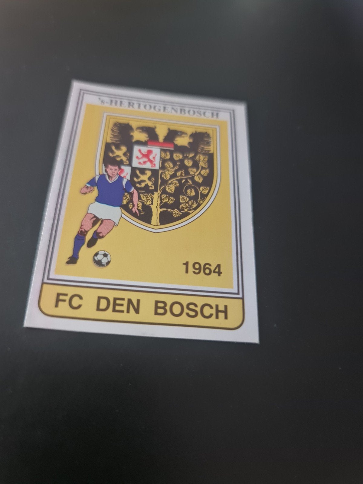Panini Voetbal 85 Plaatje FC Den Bosch 1964, Ophalen of Verzenden, Nieuw, Plaatje