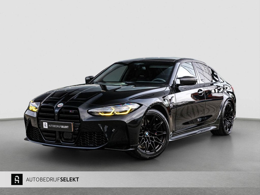 BMW 3-serie M3 xDrive Competition - Laser - Harman Kardon -, Automaat, Gebruikt, Automatische klimaatregeling, Zwart