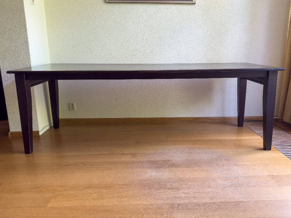 Eiken Tafel, Ophalen, Gebruikt, Eikenhout, 200 cm of meer