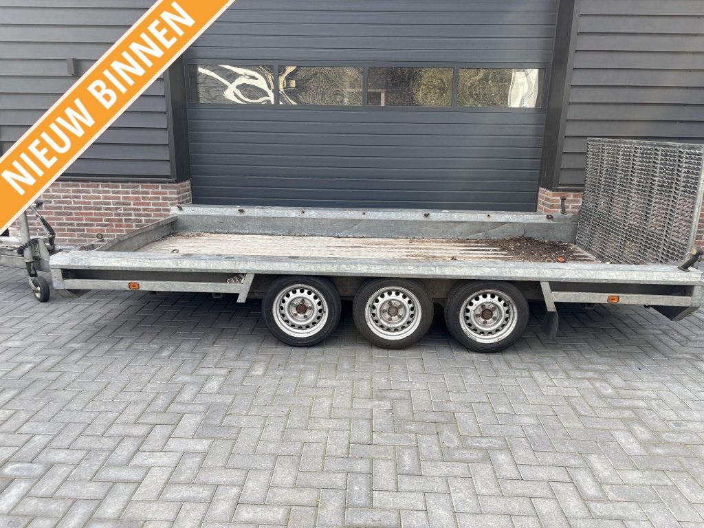 Hulco Terrax oprijwagen Machinetransporter aanhanger opknap, Gebruikt