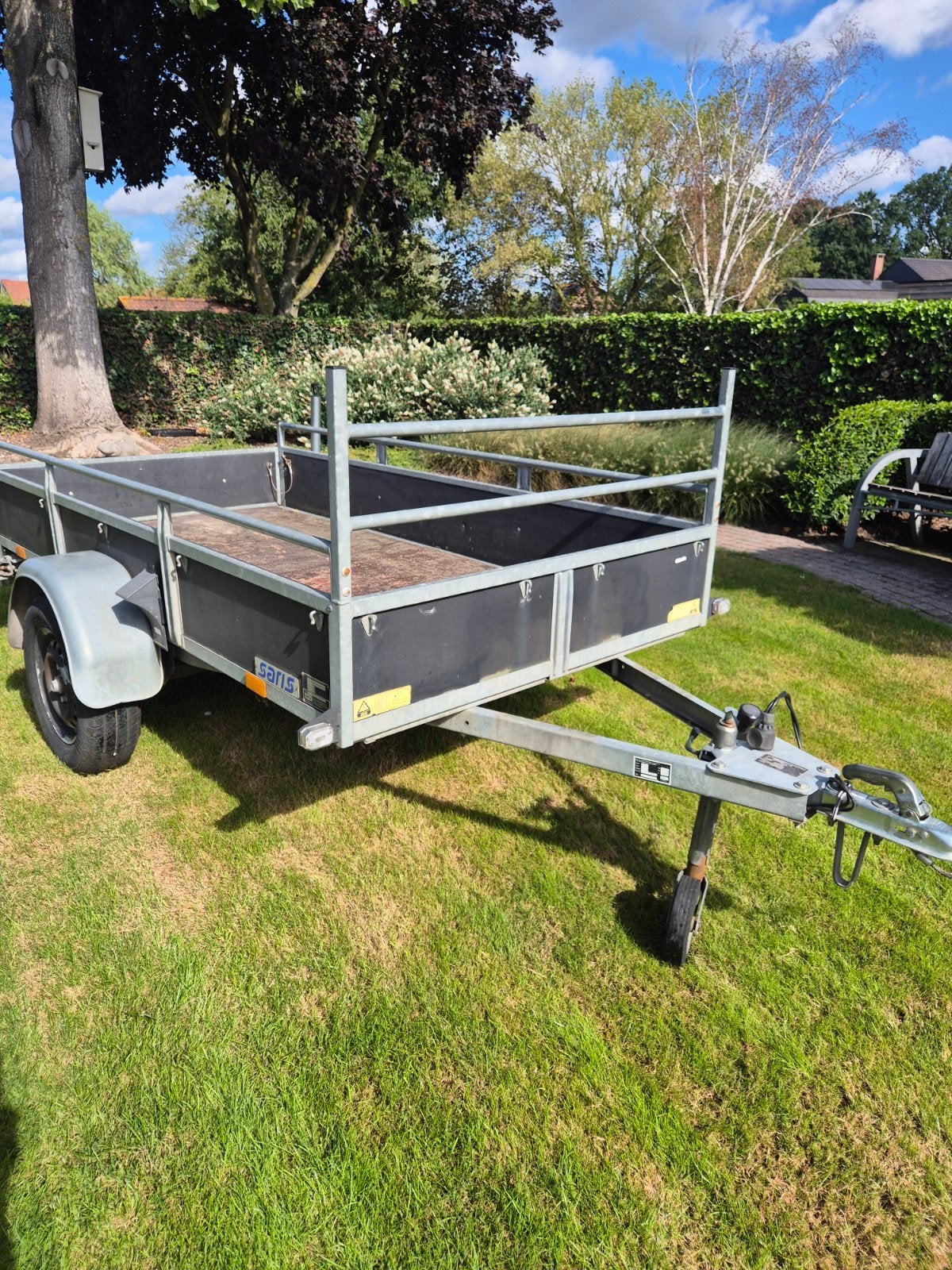 Saris aanhanger 750kg, Ophalen, Zo goed als nieuw