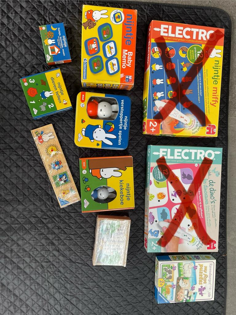 Nijntje en Dino Electro Spellen & Puzzels (Grote Bundel), Ophalen, Zo goed als nieuw, Overige typen, Met licht