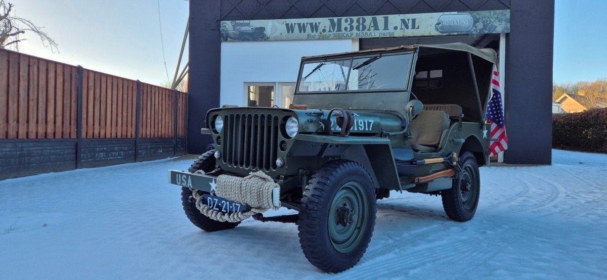 Jeep Willys Hotchkiss M201 Gerestaureerd, foto 2