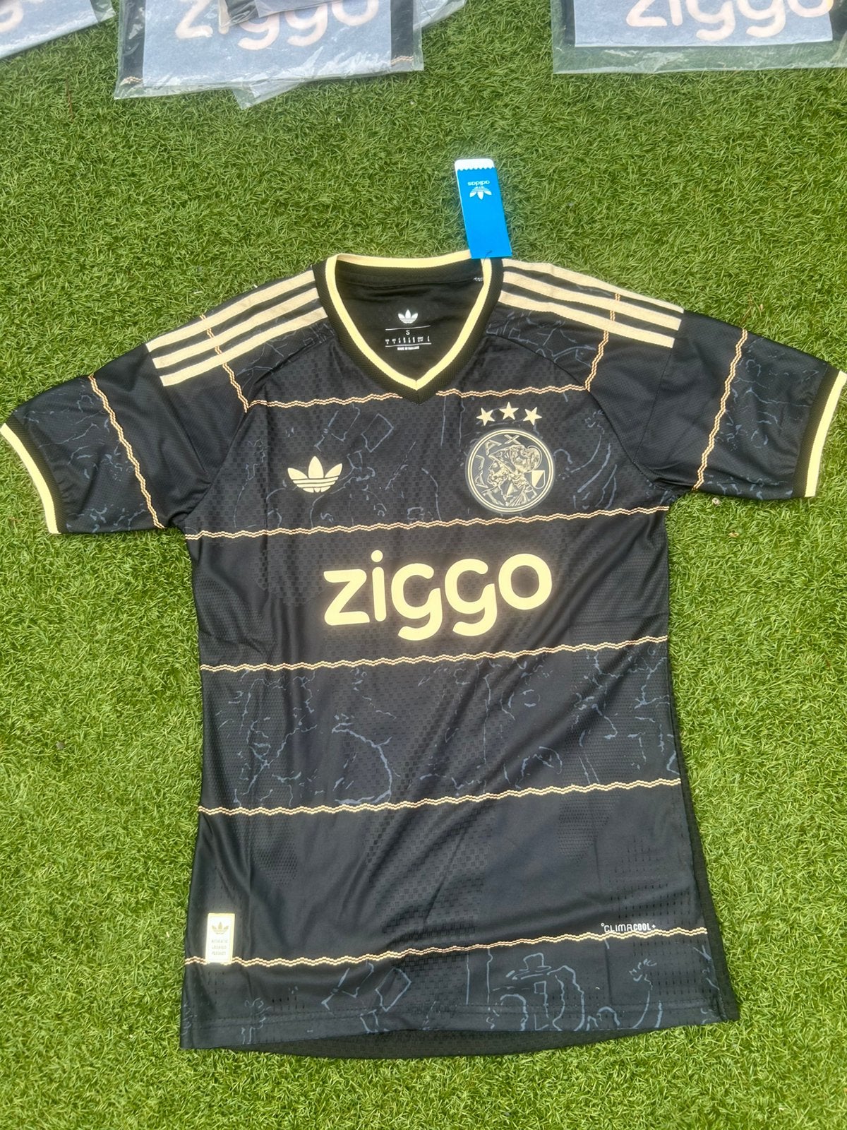 Nieuw!! Ajax uitshirt 26/27 met label in de maten S t/m XL, Maat XL, Ophalen of Verzenden, Nieuw, Shirt