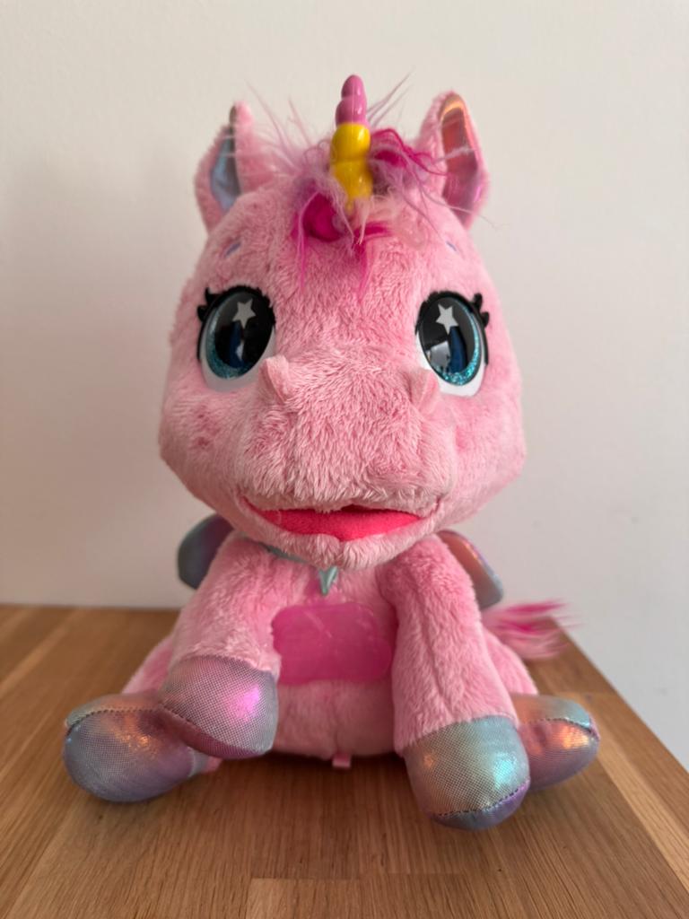 Interactieve unicorn knuffel, Ophalen, Zo goed als nieuw, Overige typen