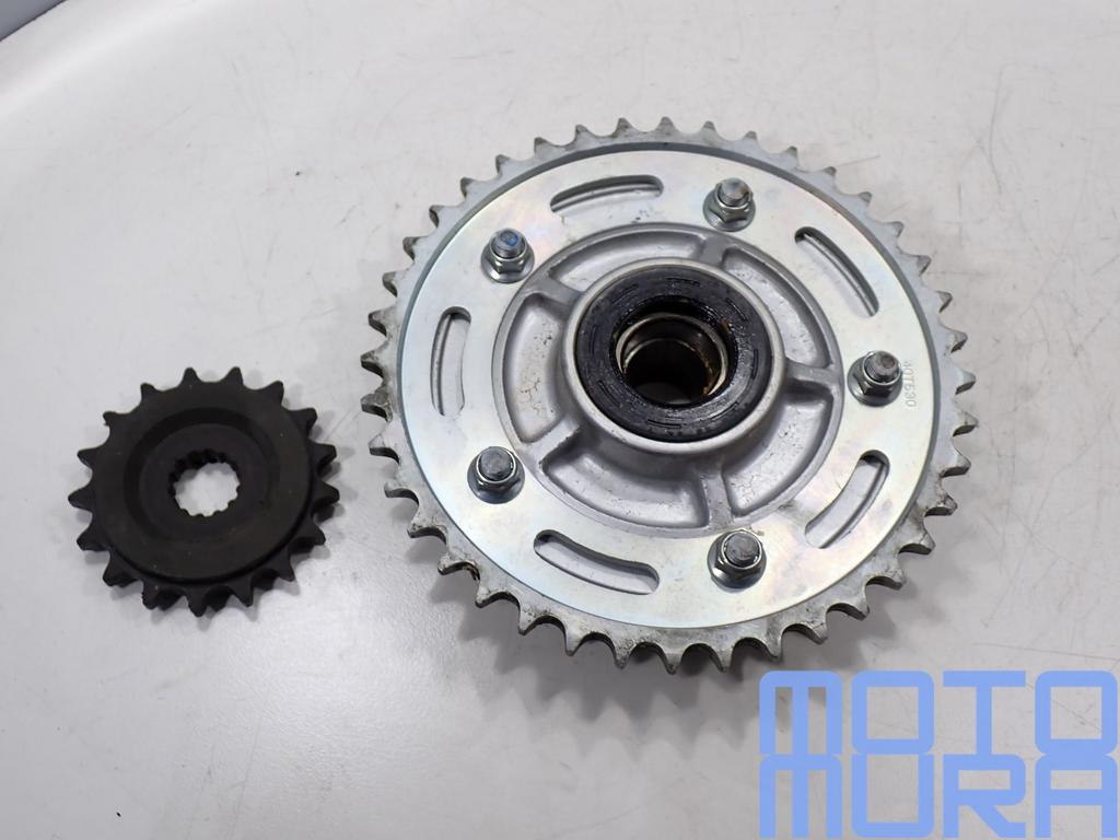 Suzuki SV1000 2003 - 2007 tandwieldrager achtertandwiel voor, Motoren, Onderdelen | Suzuki, Gebruikt, -, -, Ophalen of Verzenden