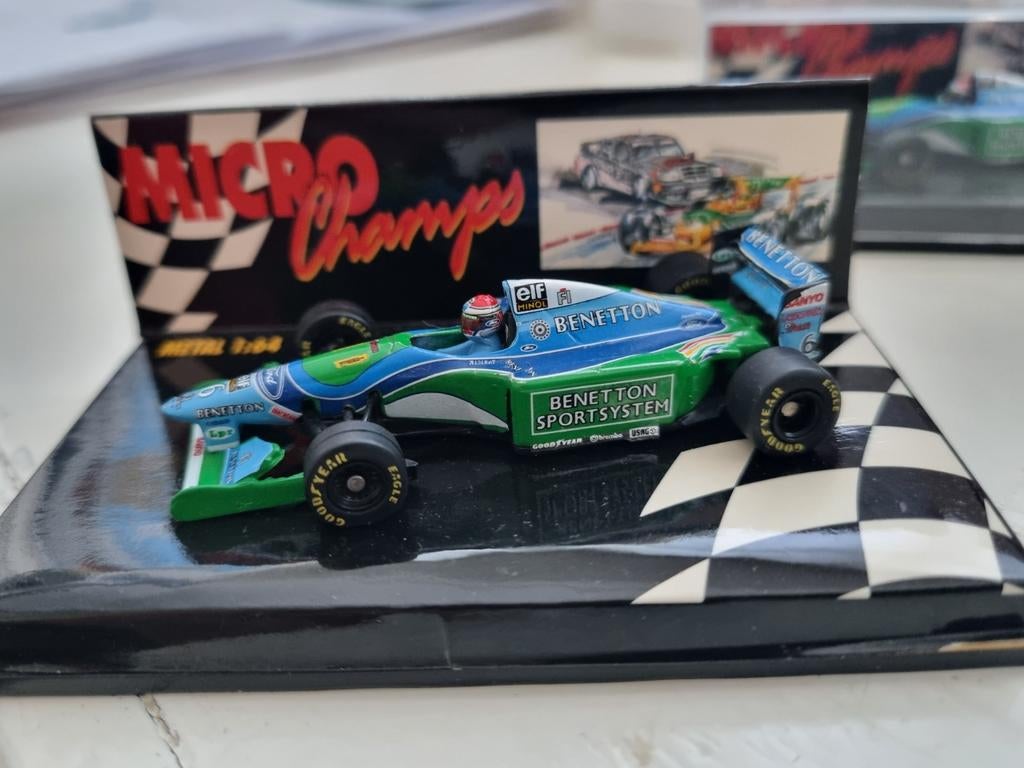 Verstappen Jos, Benetton Ford B 194, Hobby en Vrije tijd, Modelauto's | 1:43, Ophalen of Verzenden, Nieuw, Auto, MiniChamps
