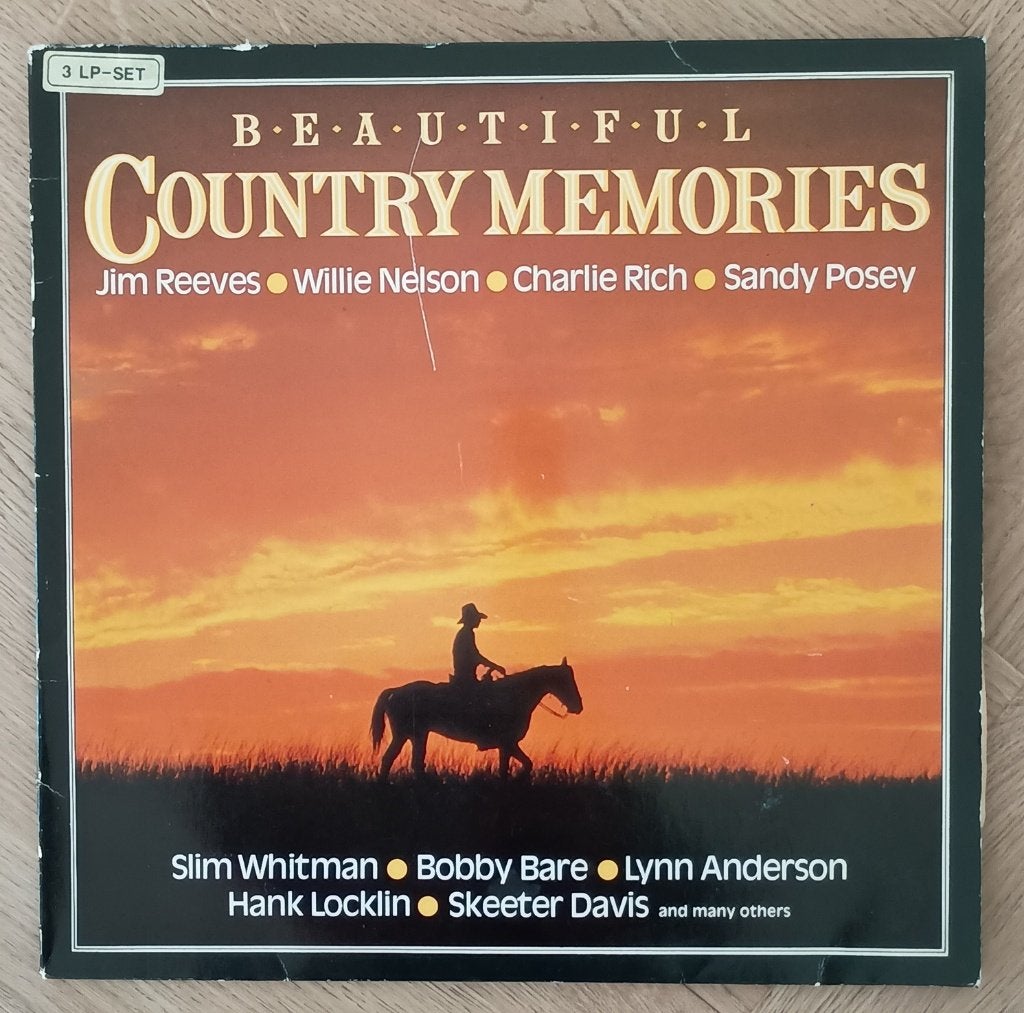 3 Vinyl LP Set Beautiful Country Memories, Ophalen of Verzenden, Zo goed als nieuw, 12 inch, Dubbel-LP