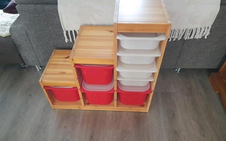 Grenen Ikea trofast kast, Kinderen en Baby's, Kinderkamer | Commodes en Kasten, Kast, Ophalen of Verzenden, Zo goed als nieuw