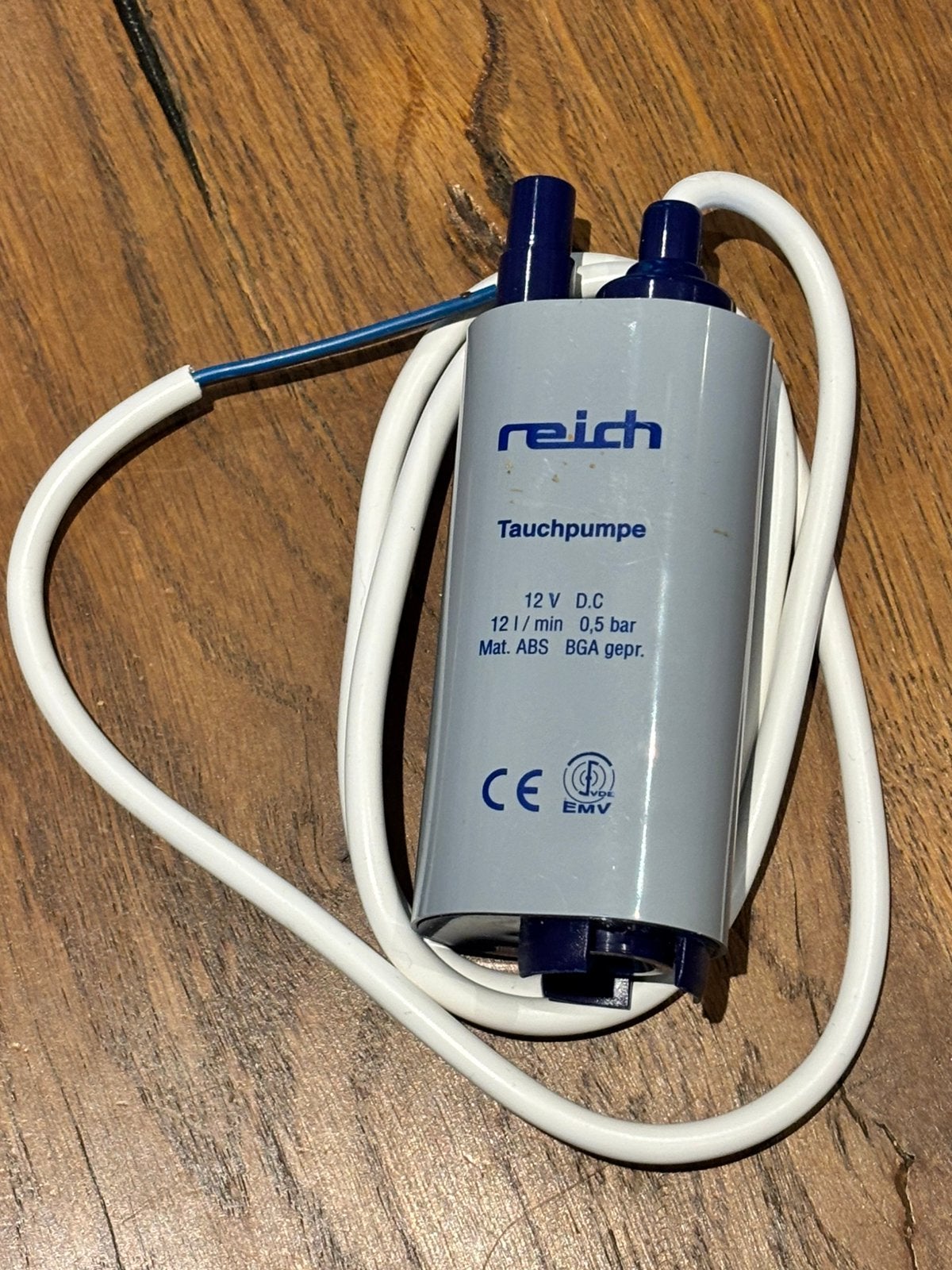 Reich dompelpomp 12l/min, Ophalen of Verzenden, Nieuw