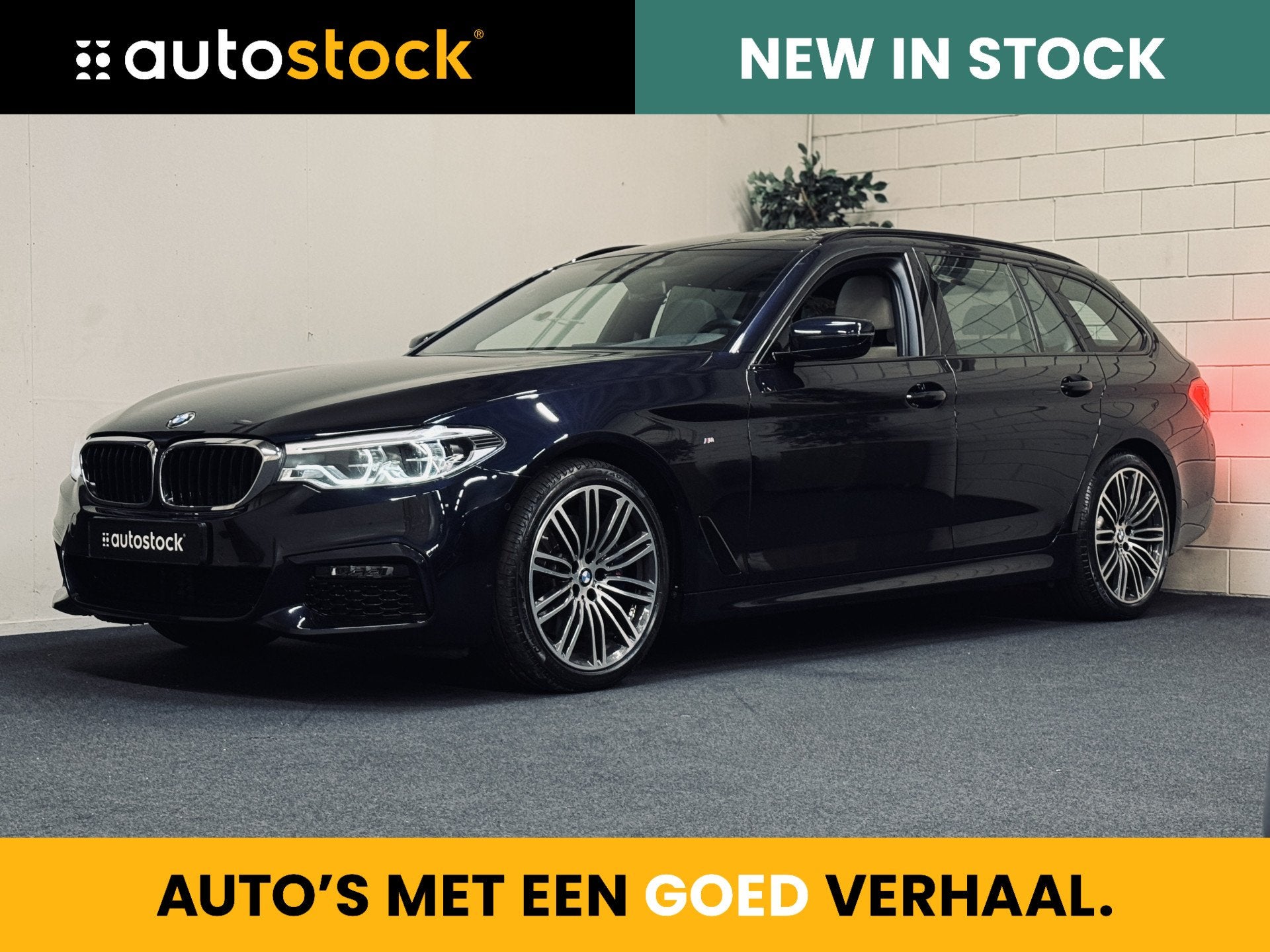 BMW 5 Serie Touring 530i High Exe. M-Sport | Panorama | Comf, Automaat, 1998 cc, Achterwielaandrijving, Gebruikt