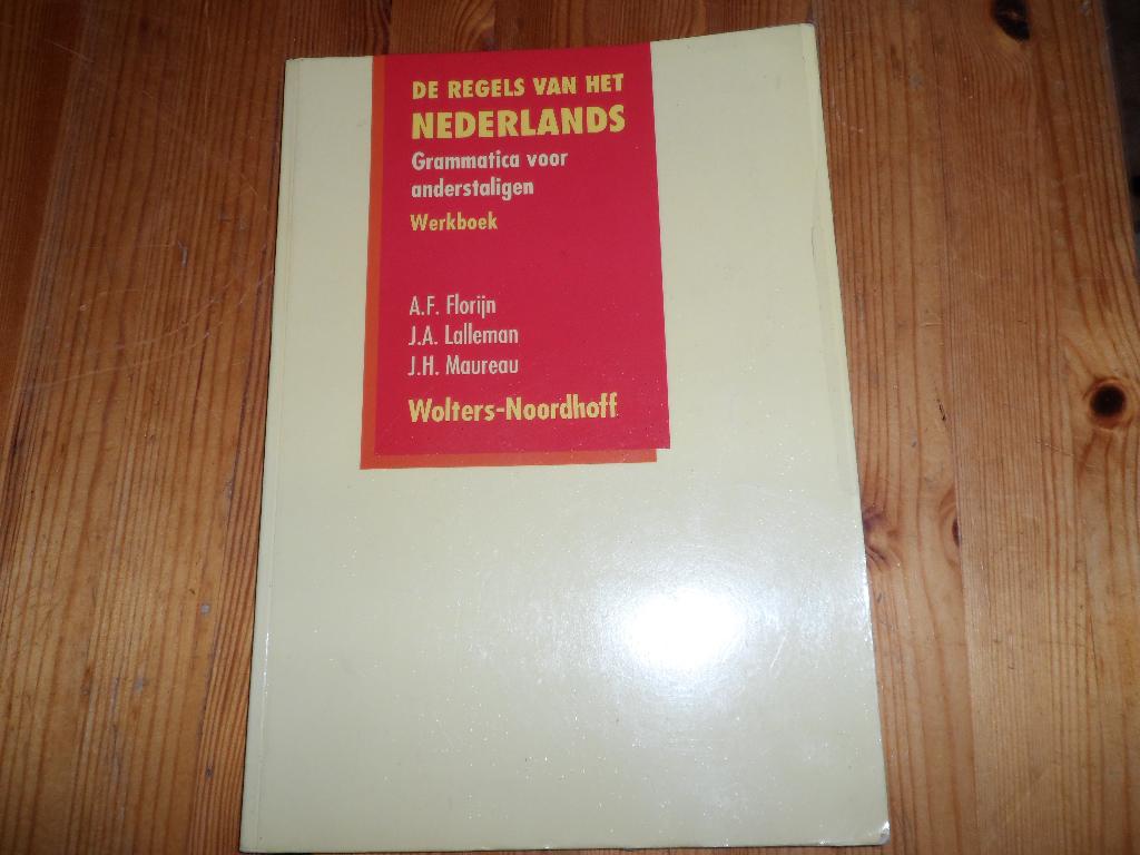 De regels van het nederlands - florijn - werkboek, Boeken, Ophalen of Verzenden, Alpha, Zo goed als nieuw, MBO