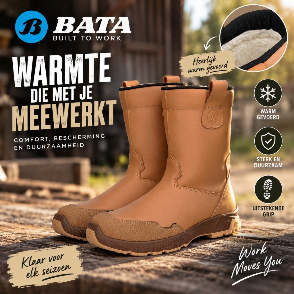 Bata Summ S3 Werklaarzen - Veiligheid en Comfort, Zwart, Nieuw, Ophalen of Verzenden, Info@bataindustrials.com