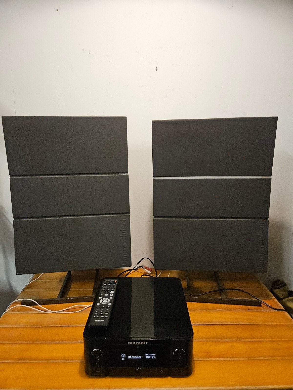 Marantz MCR610/N1B & B&O Beovox RL 45.2 speakers, Ophalen, Speakers, Overige merken