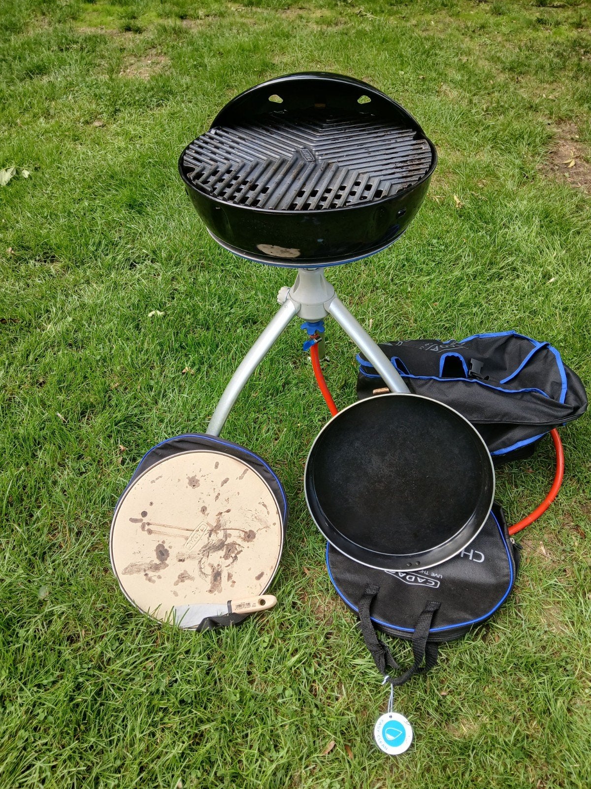 Cadac Grillo Chef 40 met accessoires., Ophalen, Gebruikt