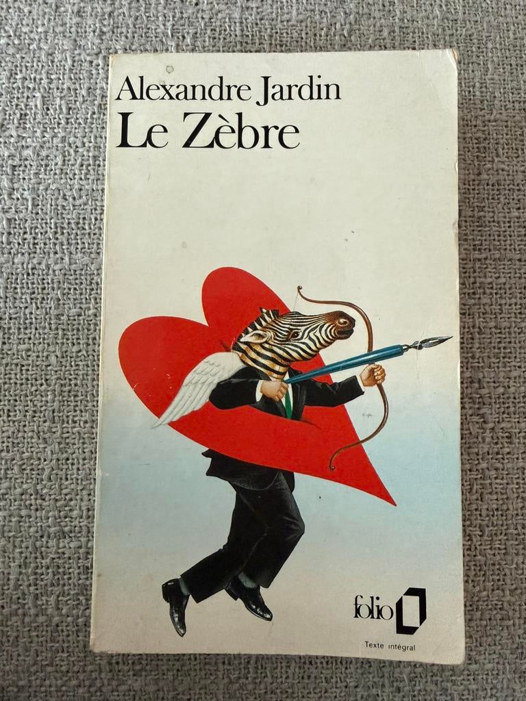 Le Zèbre - Alexandre Jardin, Ophalen of Verzenden, Gelezen