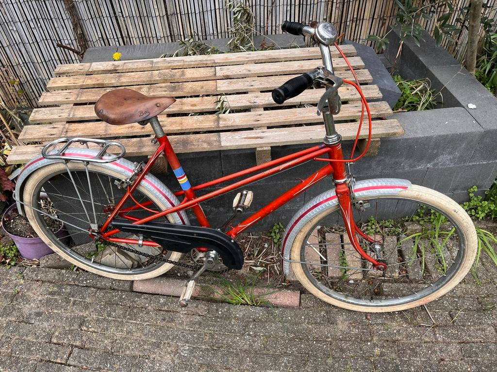 Mooie Franse vintage fiets 20 inch wielen, Ophalen, Gebruikt, 20 inch of meer