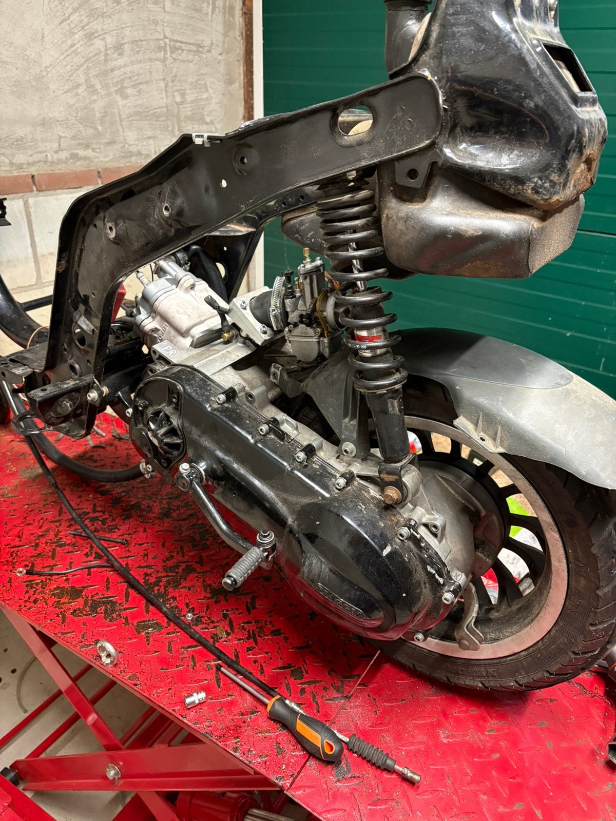 Piaggio 172 stage 1 blok, Ophalen, Zo goed als nieuw, Blok, Piaggio