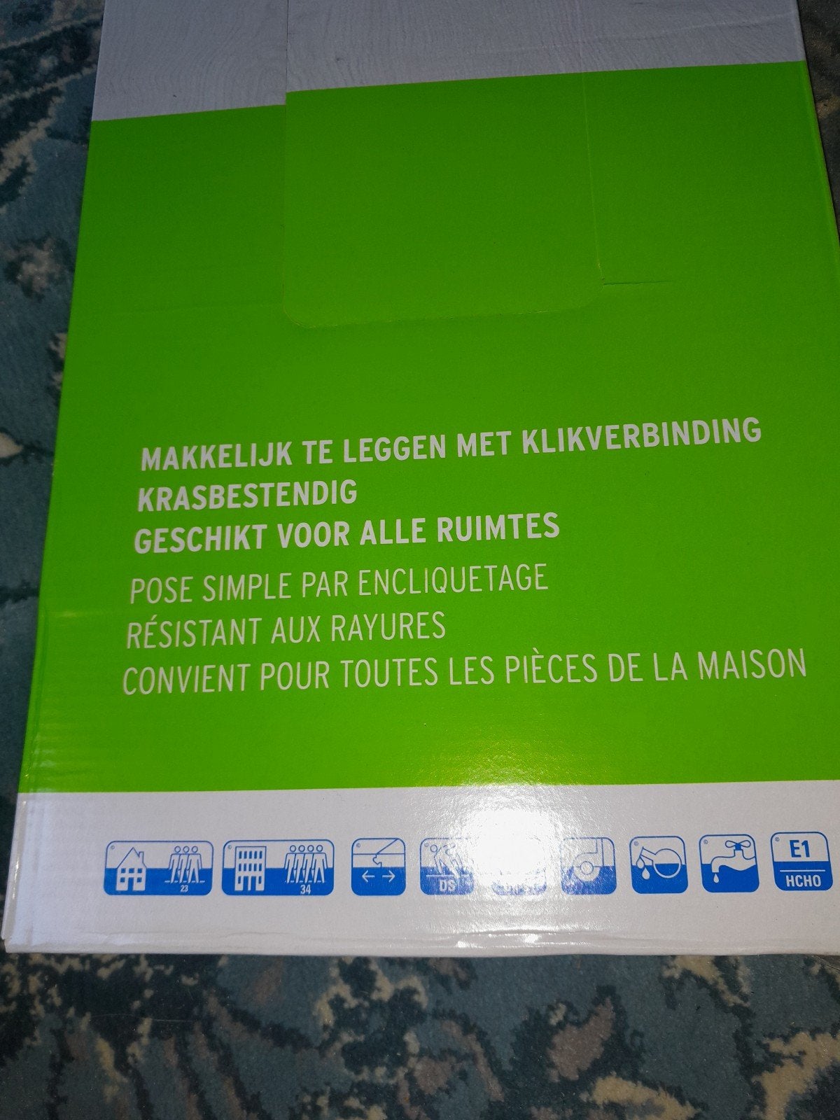 pvc vloer.  klik pvc, Ophalen, Kunststof, 50 tot 150 cm, Overige typen
