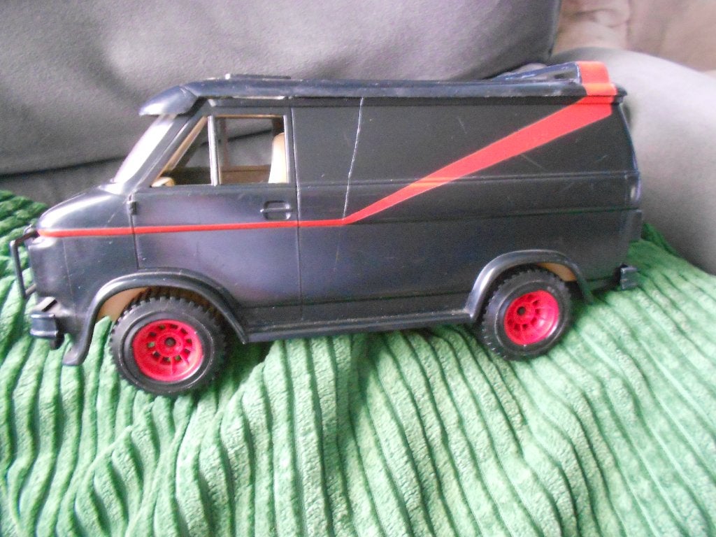 A-team auto, Ophalen, Gebruikt