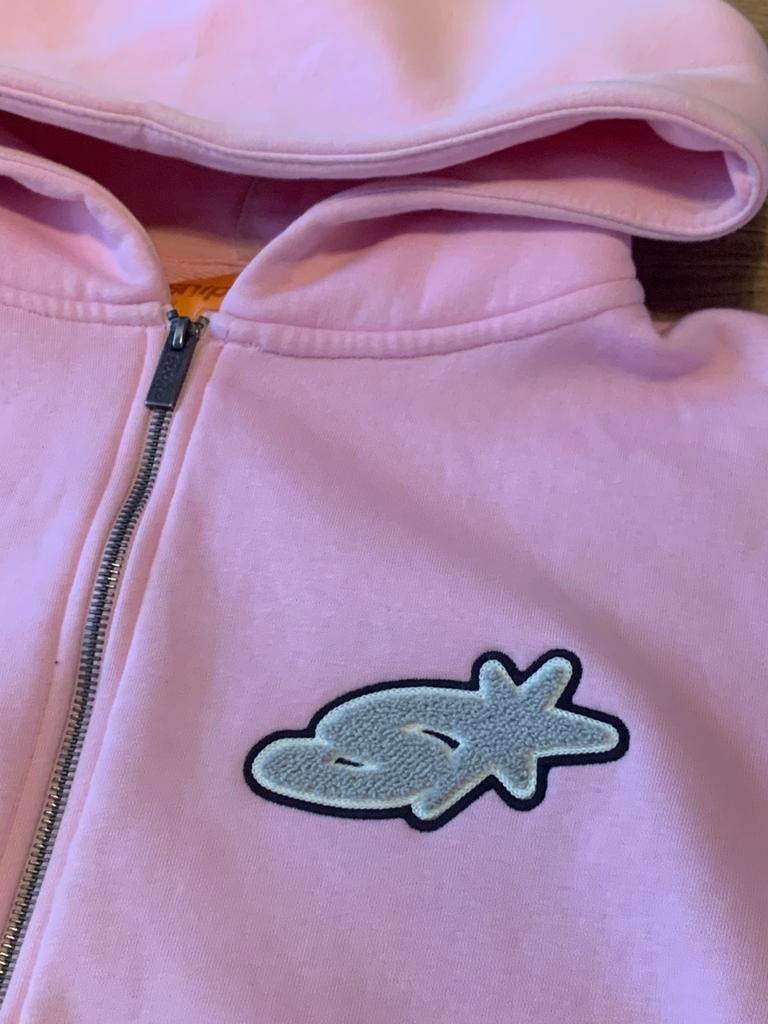 Roze Snipes Hoodie met Rits - Maat S, Ophalen of Verzenden, Zo goed als nieuw, Maat 36 (S), Roze