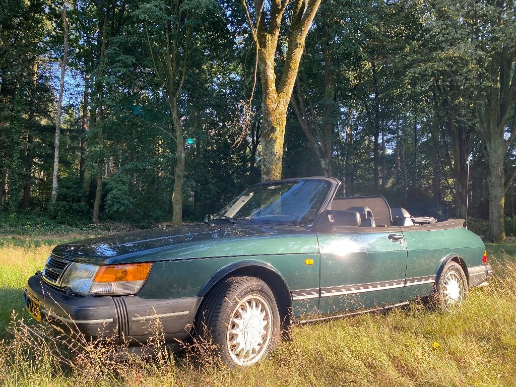 Saab 900 Classic 2.0 16 LPT Cabrio1992 Groen, foto 7