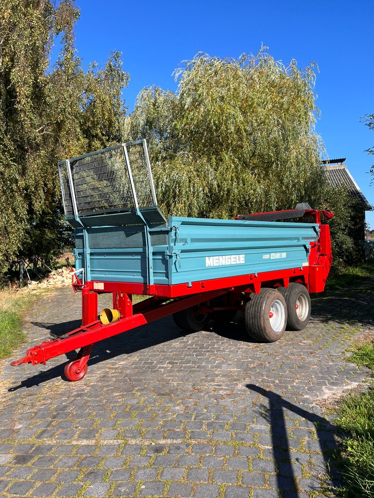 Mengele 6 tons meststrooier, Ophalen, Gewasbescherming en Bemesting