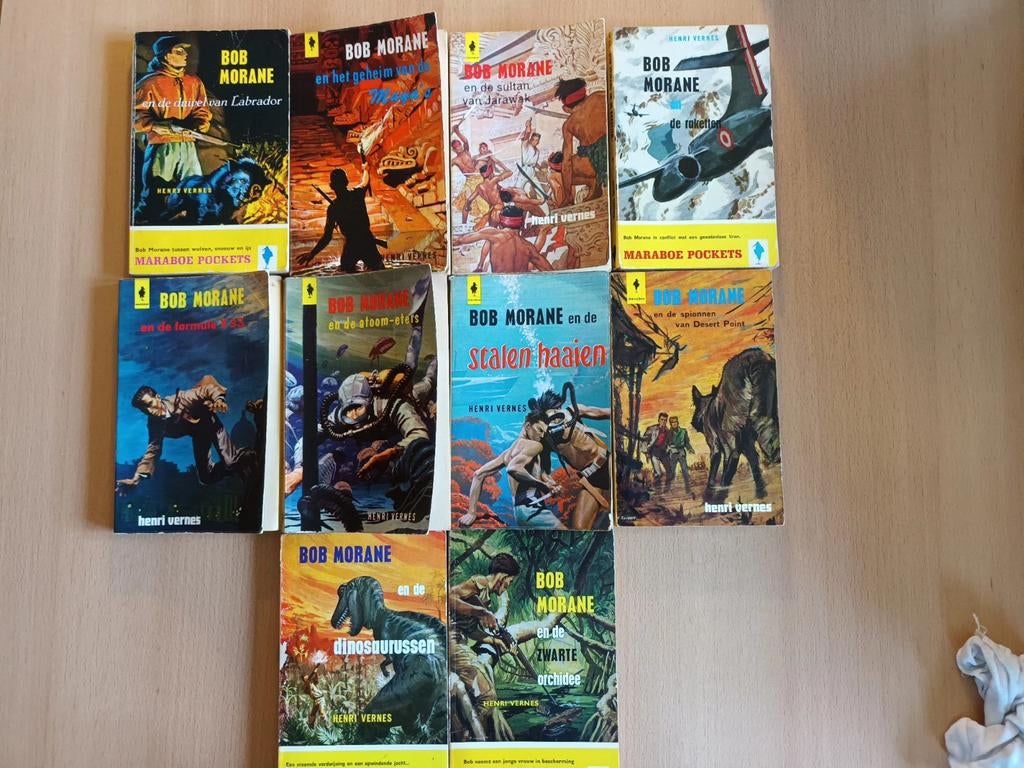 Bob Morane pocketboeken, Boeken, Avontuur en Actie, Ophalen of Verzenden, Gelezen