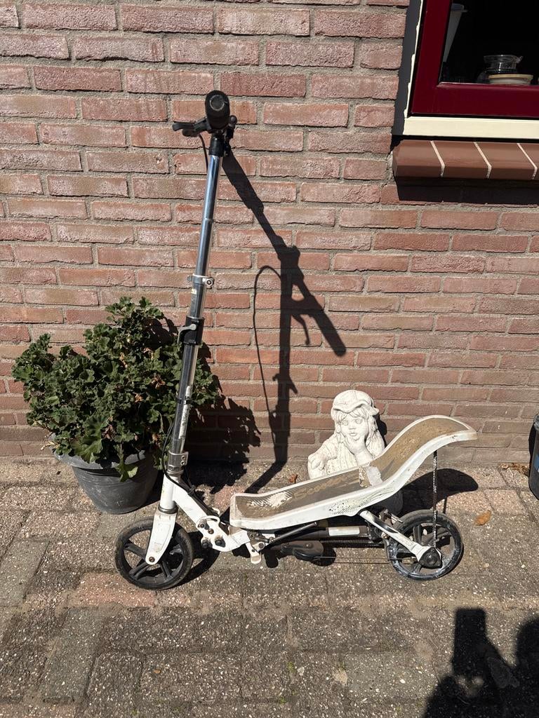 Space Scooter - Wit, Gebruikt, Fietsen en Brommers, Ophalen of Verzenden, Gebruikt, Overige typen