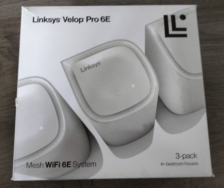 Linksys Velop Pro 6E 3 pack, Ophalen, Nieuw, Router, Linksys