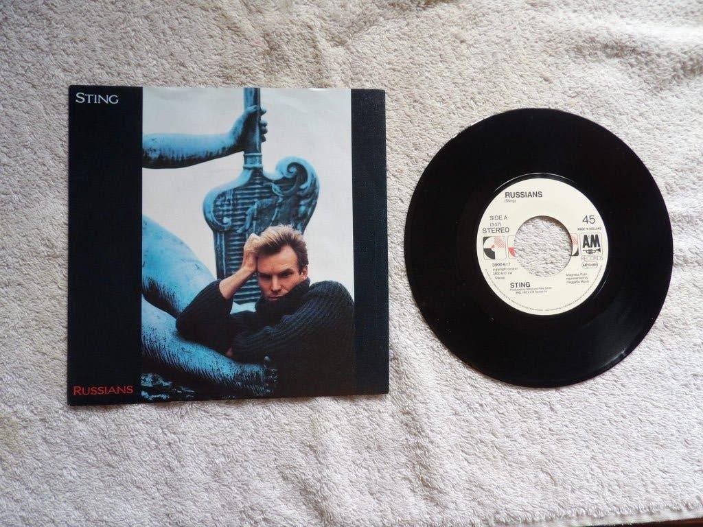 STING - russians, Gebruikt, 7 inch, Ophalen of Verzenden, Pop