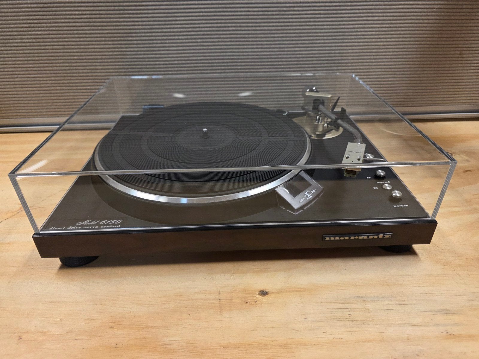 Marantz 6150 Direct Drive Platenspeler Vintage HiFi Turntabl, Audio, Tv en Foto, Platenspelers, Info@marantz.com, Marantz, Pitch-regelaar