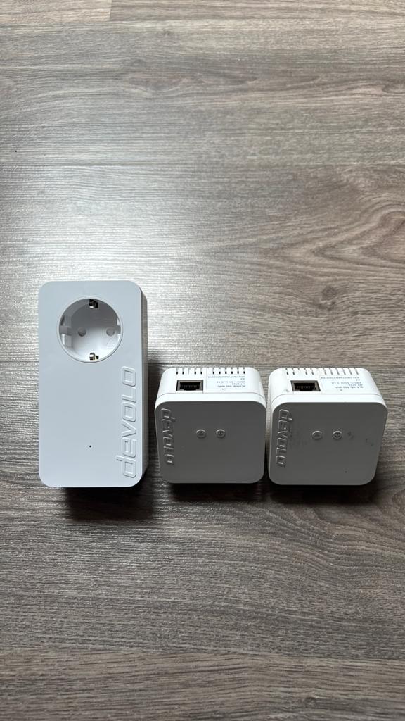 Devolo Dlan 550 Wifi Starter Kit Powerline, Ophalen of Verzenden, Gebruikt